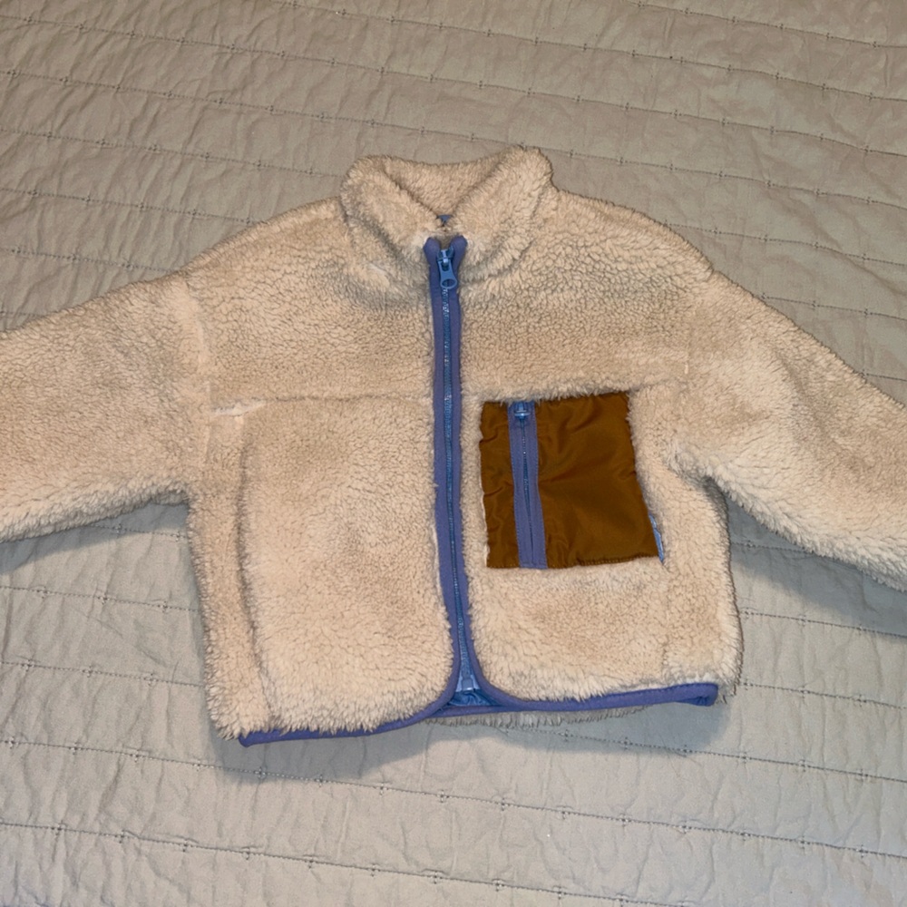 Zara kids Sherpa jacket